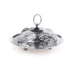 A vintage bon bon or sweetmeat dish - Plat - Plaqué(e)