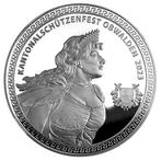 Zwitserland. 50 Franken 2023 Silver Obwalden Shooting, Postzegels en Munten