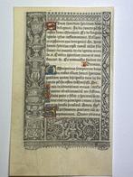 Paris, Simon Vostre, 1506-07 - 1 leaf from a Printed Book of