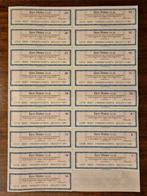 Document - Disney - Euro Disney S.C.A. Aandeelbewijs van 1, Nieuw