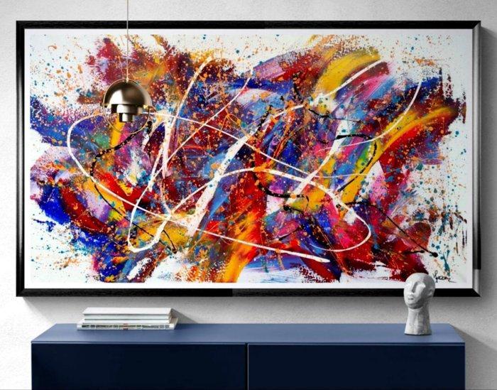 Luc Mora - White road - XXL, Antiek en Kunst, Kunst | Designobjecten