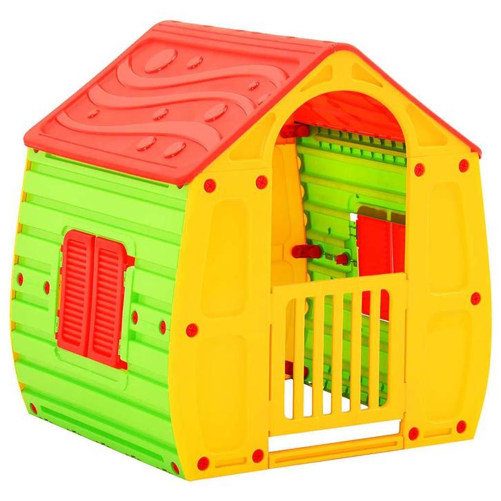 vidaXL Kinderspeelhuis 102x90x109 cm, Enfants & Bébés, Jouets | Extérieur | Aires de jeux, Envoi