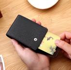 Pasjeshouder PU Leer - Portemonnee Wallet Portefeuille, Handtassen en Accessoires, Portemonnees, Verzenden, Nieuw