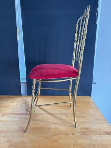 Chiavari - Giuseppa Gaetano Descalzi - Chaise - Laiton, beschikbaar voor biedingen