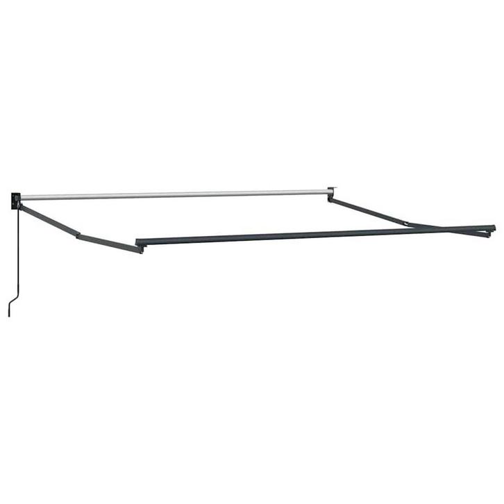 Antraciet Markies 3x2,5m | Retour Deal: Direct zonnewering!, Tuin en Terras, Parasols, 3 tot 4 meter, Verstelbaar, Nieuw, Overige typen