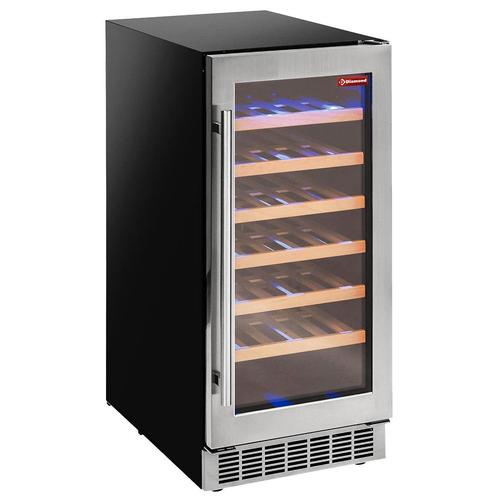 Wijnkoelkast | MILLEBOLLE EVO | 106L (34x 75cl) | RVS/Zwart, Zakelijke goederen, Horeca | Keukenapparatuur, Nieuw in verpakking