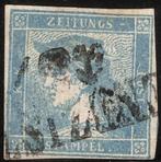 Anciens états italiens 1852 - Timbre de journal Mercury sur, Postzegels en Munten, Postzegels | Europa | Italië, Gestempeld