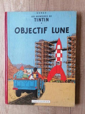 Tintin T16 - Objectif Lune (B8) - C - 1 Album - Première