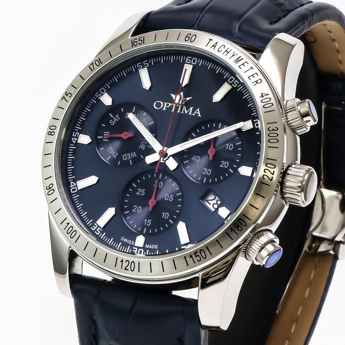 Optima - Swiss Chronograph - OSC432-SL-9 - Zonder, Bijoux, Sacs & Beauté, Montres | Hommes