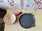 Le Creuset, Fontignac - Poêle à frire (2) - Fonte émaillée +