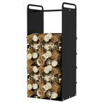 TRUUSK Brandhoutrek 36x30x90 cm - Met Handvatten - Voor Binn, Huis en Inrichting, Haarden, Verzenden, Nieuw