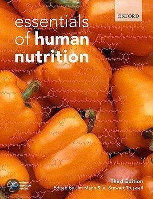 Essentials Of Human Nutrition 9780199290970 Mann, Boeken, Overige Boeken, Gelezen, Verzenden