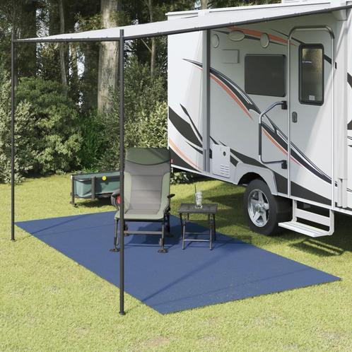 vidaXL Tenttapijt 4x2 m blauw, Caravans en Kamperen, Tentaccessoires, Nieuw, Verzenden