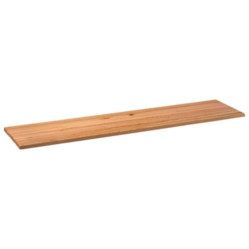 vidaXL Tafelblad rechthoekig 320x80x4 cm massief eikenhout, Huis en Inrichting, Tafelonderdelen, Nieuw, Verzenden