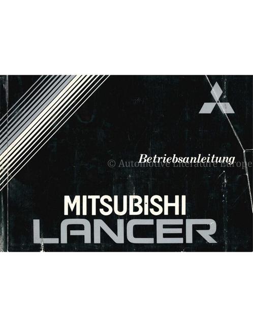 1989 MITSUBISHI LANCER INSTRUCTIEBOEKJE DUITS, Auto diversen, Handleidingen en Instructieboekjes