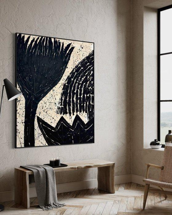 MiLo - Shadow Garden - XXL, Antiquités & Art, Art | Peinture | Moderne