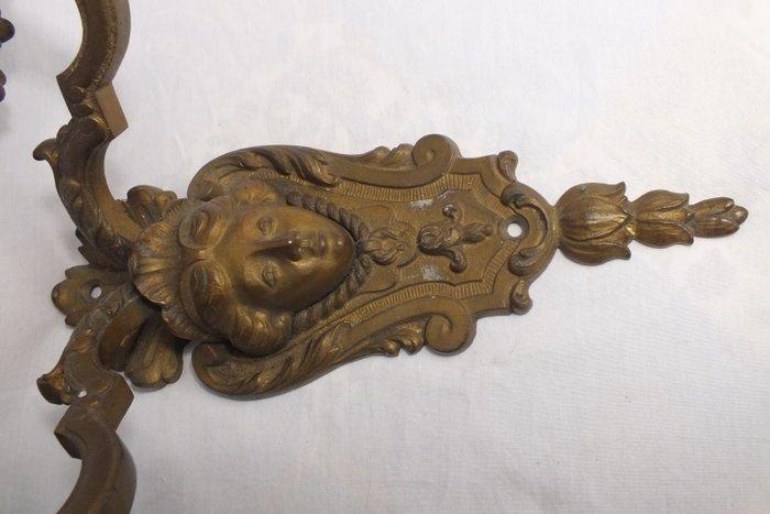 Kandelaar - Messing - Lodewijk XV, Antiek en Kunst, Curiosa en Brocante