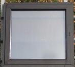 pvc raam , chassis , venster 103 x 96 zwart  ral 9011, Bricolage & Construction, Châssis & Portes coulissantes, Ophalen of Verzenden