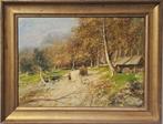 Oscar Ricciardi (1864-1935) - Paesaggio, Antiek en Kunst