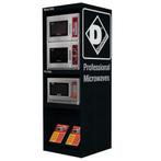 Presentatiemeubel 3 microgolfovens - ZWART, Verzenden, Nieuw in verpakking, Ovens, Microgolfovens en Steamers