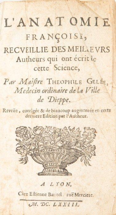Theophile Gelée - LAnatomie Françoise - 1673, Antiek en Kunst, Antiek | Boeken en Manuscripten
