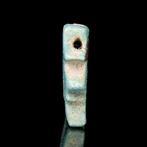Oud-Egyptisch Faience Oog van Horus amulet (Zonder