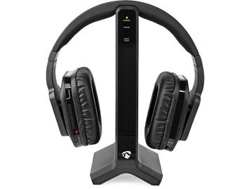 Nedis Wireless TV Headphones (Zwart)