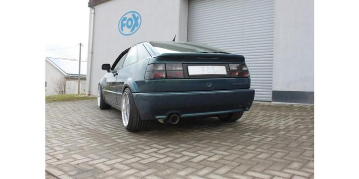 FOX VW Corrado 16V/ VR6 einddemper - 1x100 type 25, Auto-onderdelen, Uitlaatsystemen, Nieuw, Verzenden