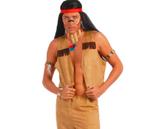 Indianen Vest Heren, Vêtements | Hommes, Costumes de carnaval & Vêtements de fête, Verzenden
