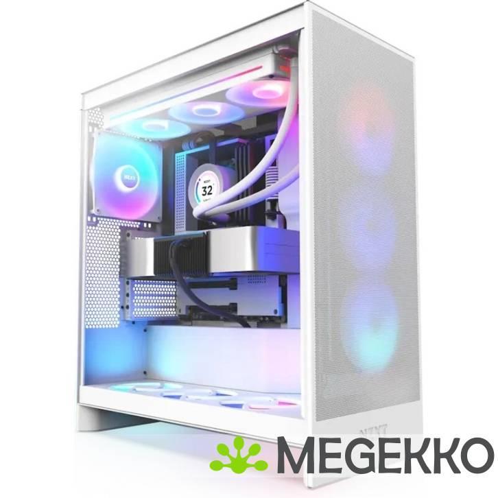NZXT H7 Flow RGB White 2024, Informatique & Logiciels, Boîtiers d'ordinateurs, Envoi