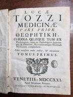 Luca Tozzi - Medicinae Pars Prior Omeopatiche curiosa, Antiek en Kunst, Antiek | Boeken en Manuscripten