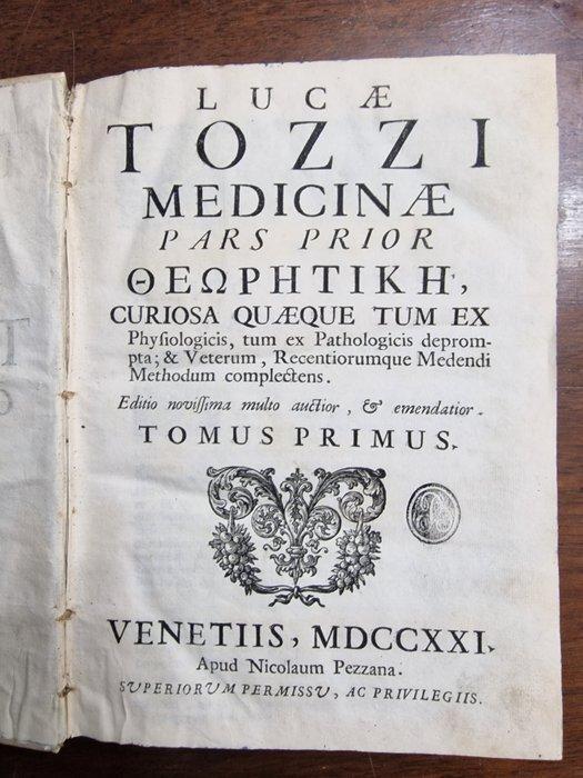 Luca Tozzi - Medicinae Pars Prior Omeopatiche curiosa, Antiek en Kunst, Antiek | Boeken en Manuscripten