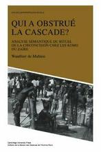 Qui a Obstru La Cascade: Analyse S Mantique Du. Mahieu,, De Mahieu, Wauthier, Verzenden