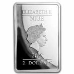 Niue. 2 Dollars 2018 Season Greetings - Disney - 1 Oz mit