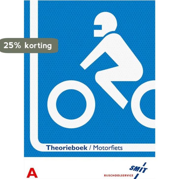 Theorieboek Motorfiets – Smit - bestdealever.nl, Boeken, Hobby en Vrije tijd, Zo goed als nieuw, Verzenden