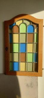 Art Deco Glas-in-loodraam - 1930-1940 - Glas-in-lood Art, Antiek en Kunst