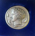 Italië. Riproduzione decadramma di siracusa in argento 925, Timbres & Monnaies, Monnaies & Billets de banque | Accessoires
