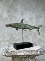 sculptuur, NO RESERVE PRICE - Bronze patinated Hammerhead, Antiek en Kunst