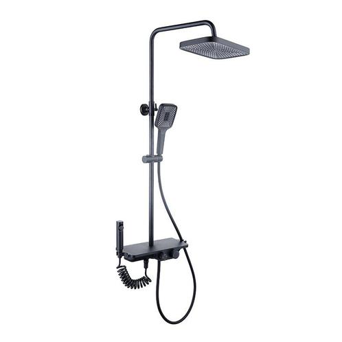 Grote Regendouche 30x30 cm met Verstelbare Thermostaatkra..., Doe-het-zelf en Bouw, Sanitair, Nieuw, Ophalen of Verzenden