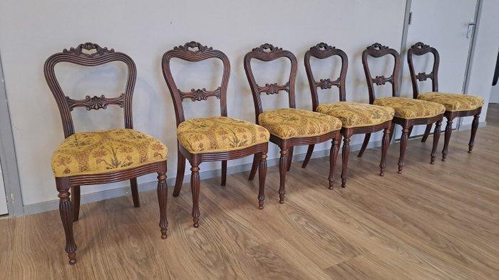 Chaise (6) - Acajou, Antiquités & Art, Antiquités | Autres Antiquités