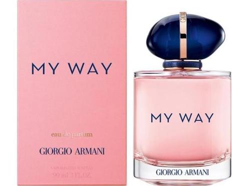 Veiling - Giorgio Armani - My Way - Eau De Parfum - 90ML, Handtassen en Accessoires, Uiterlijk | Parfum, Nieuw
