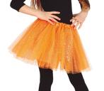 Oranje Tutu Kind 31cm, Kinderen en Baby's, Carnavalskleding en Verkleedspullen, Nieuw, Verzenden