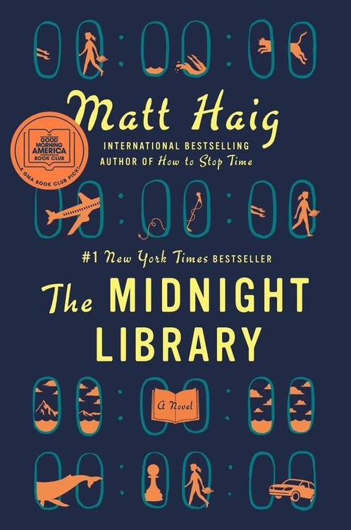 The Midnight Library 9780525559474 Matt Haig, Boeken, Overige Boeken, Zo goed als nieuw, Verzenden