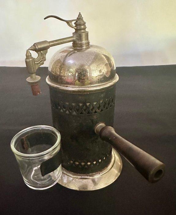 Medisch instrument - Neusinhalator - Metaal - Stoominhalator, Antiek en Kunst, Antiek | Wandborden en Tegels