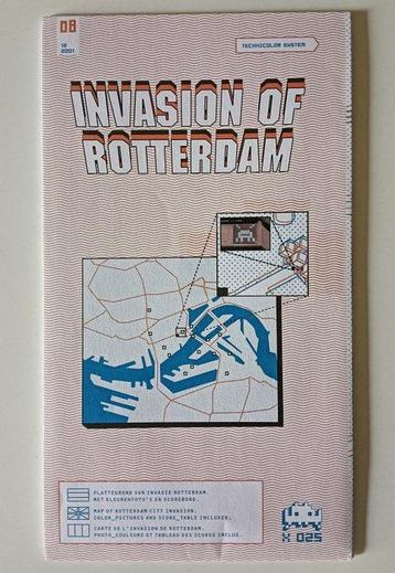 Invader (1969) - Invasion Map Of Rotterdam - 3D - 2001