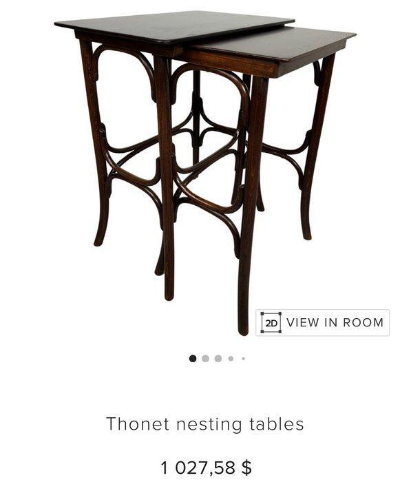 Thonet Brothers (Gebrüder Thonet) - Tafel - Hout - Vienna, Antiek en Kunst, Kunst | Designobjecten