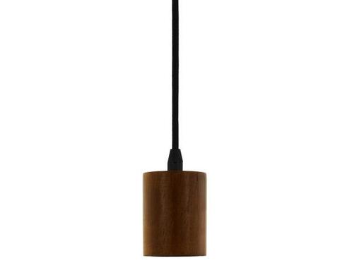 Veiling - EGLO Luminaire Like You notenhout pendel Ø48mm, Huis en Inrichting, Lampen | Hanglampen