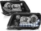 Koplampen met parkeerlicht VW BORA 09 98-05 05 ZWART, Auto-onderdelen, Nieuw, Ophalen of Verzenden