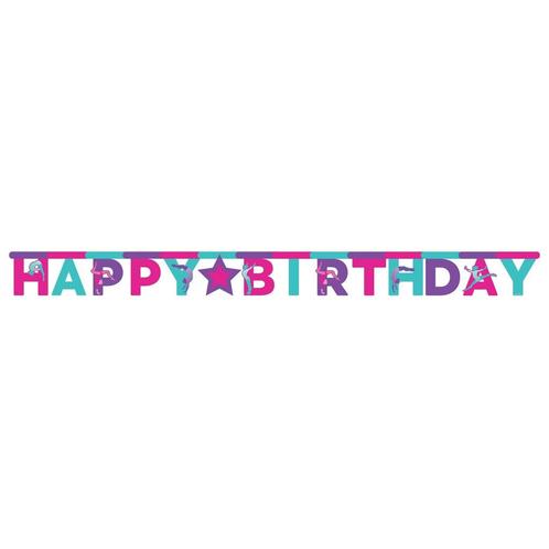 Happy Birthday Letterslinger 3m, Hobby & Loisirs créatifs, Articles de fête, Envoi