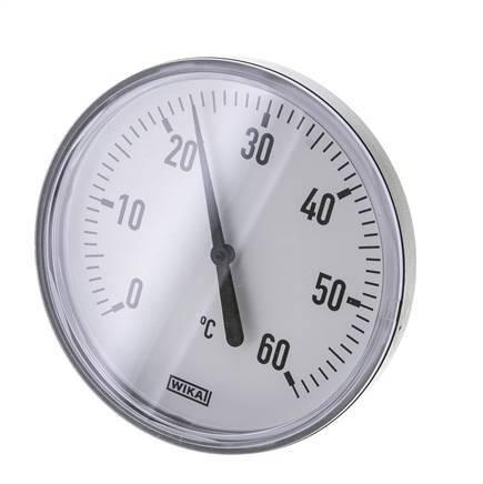 0 tot +60°C Plastic Bimetalen Thermometer 100mm Behuizing, Bricolage & Construction, Bricolage & Rénovation Autre, Envoi